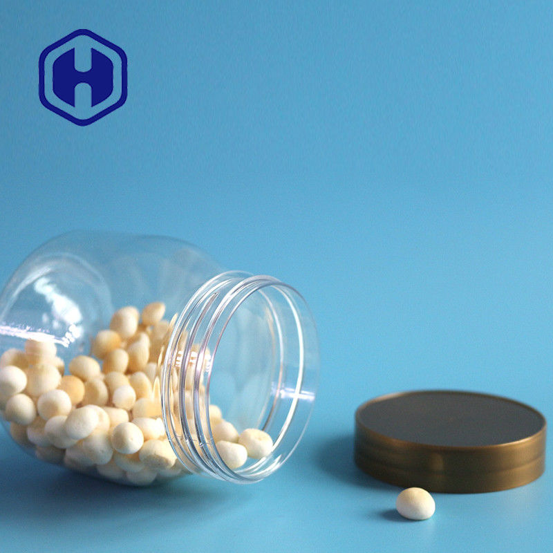 Barattolo sigillabile eliminabile 11oz di imballaggio di plastica del coperchio della vite per gli integratori alimentari dei bambini dei bambini