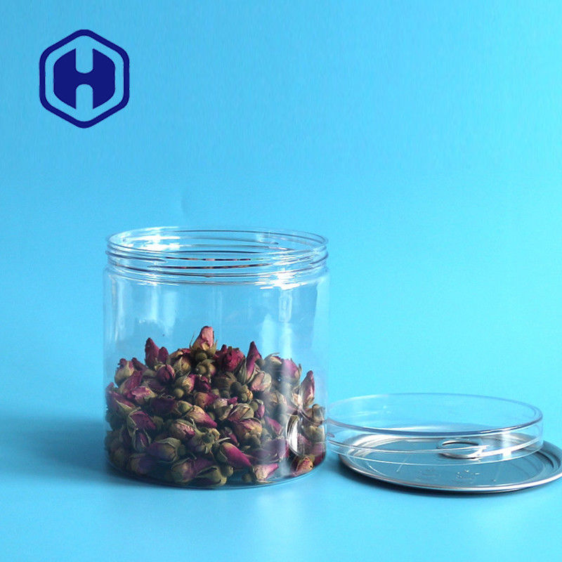 Latte di plastica della bocca 309# 740ml dell'ANIMALE DOMESTICO ampio dell'alimento inscatolato con il coperchio a vite di alluminio di Eoe