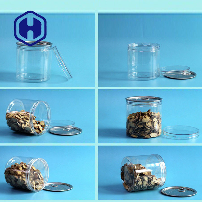 Latte di plastica della bocca 309# 740ml dell'ANIMALE DOMESTICO ampio dell'alimento inscatolato con il coperchio a vite di alluminio di Eoe