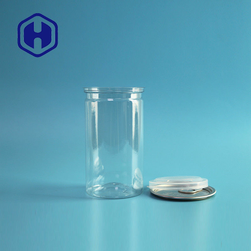 375ml 211# 12oz Lattine di PET Premium ermeticamente impermeabili con coperchi in EPE in alluminio o in PE in plastica