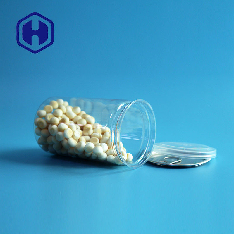 375ml 211# 12oz Lattine di PET Premium ermeticamente impermeabili con coperchi in EPE in alluminio o in PE in plastica