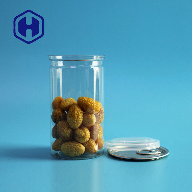 360 ml 12 oz Frutta secca Spezia Barattoli di plastica a prova di perdita a tenuta stagna con coperchio facile da aprire