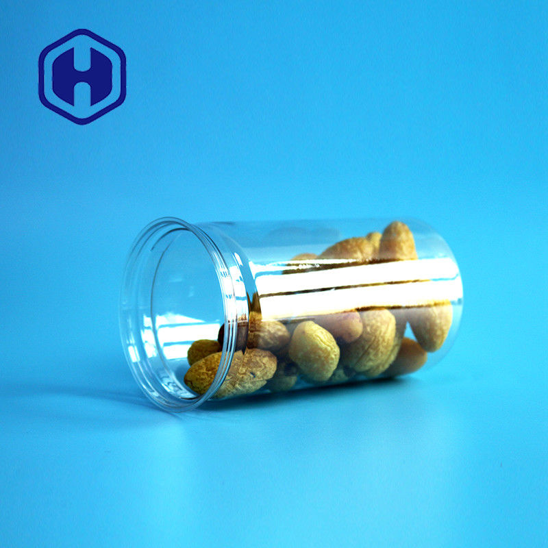 360 ml 12 oz Frutta secca Spezia Barattoli di plastica a prova di perdita a tenuta stagna con coperchio facile da aprire