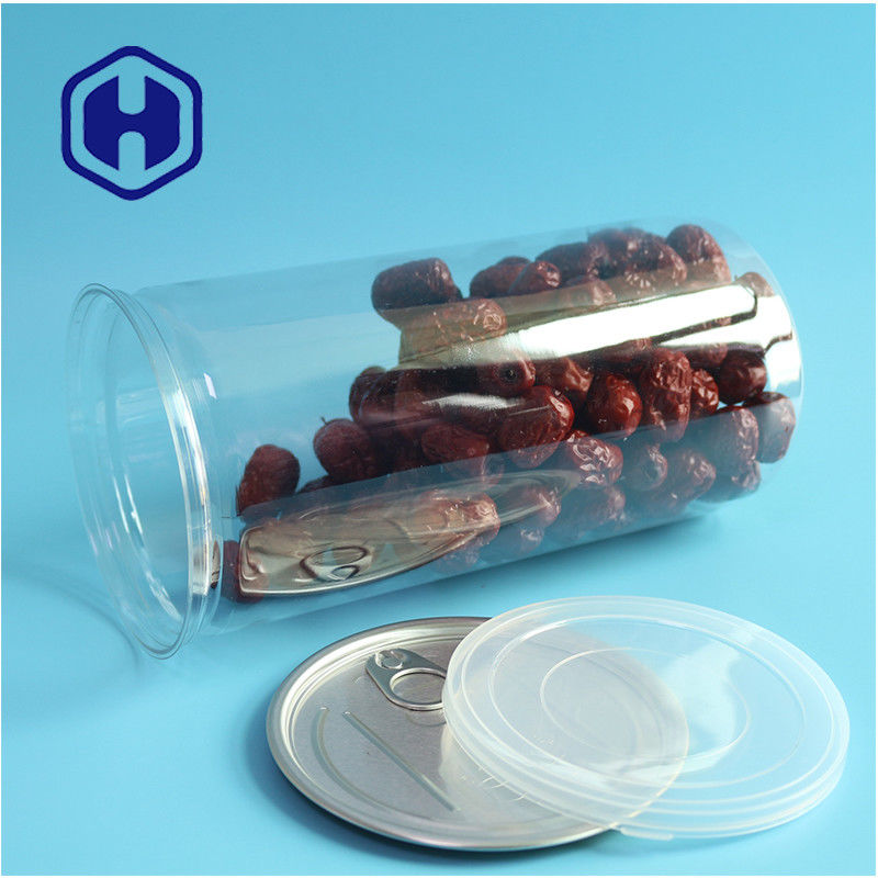 1400ml Grandi noci di mais trasparenti di plastica trasparenti di PET con fine facile aperto
