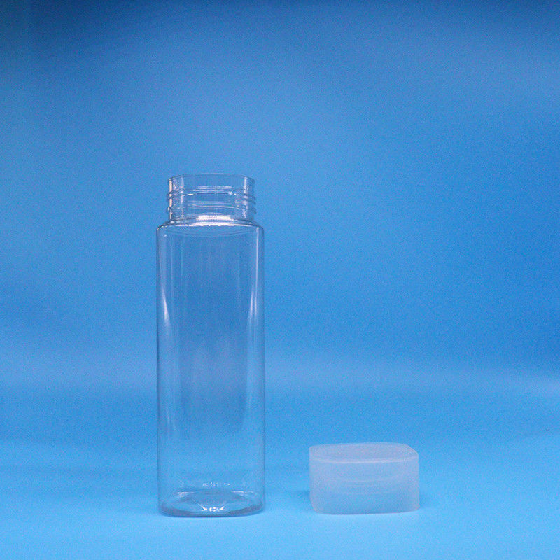 Snack Caramelle Chiare Quadratura Larghe Bocca Gelati di plastica in PET di qualità alimentare