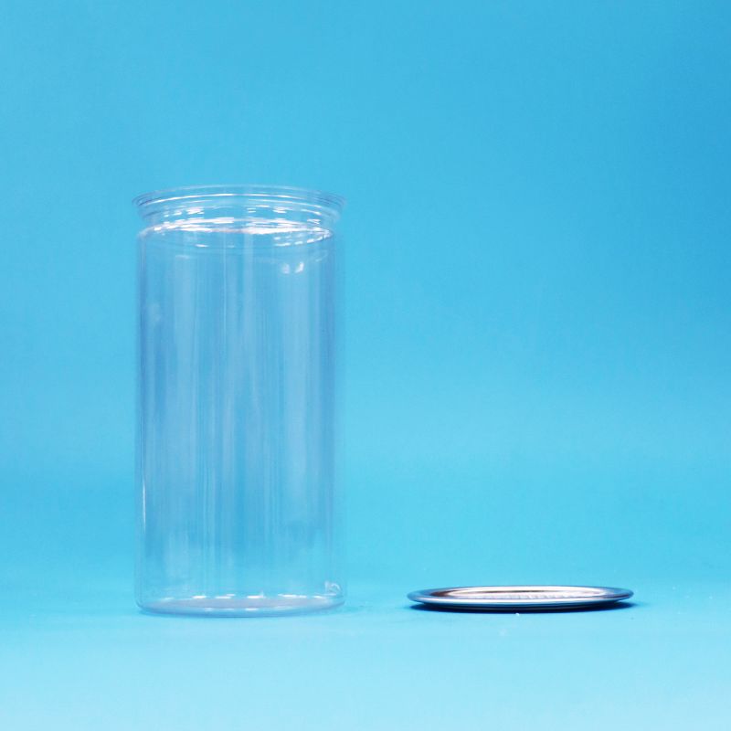 Contenitore di imballaggio in PET trasparente di plastica facile da sigillare per alimenti, dolci, bevande e bevande