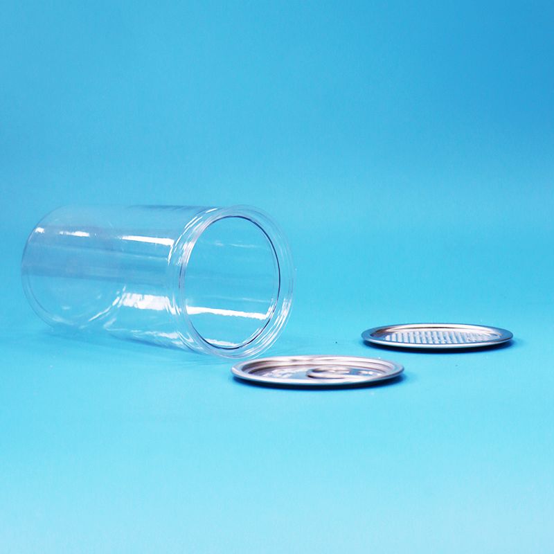 Contenitore di imballaggio in PET trasparente di plastica facile da sigillare per alimenti, dolci, bevande e bevande