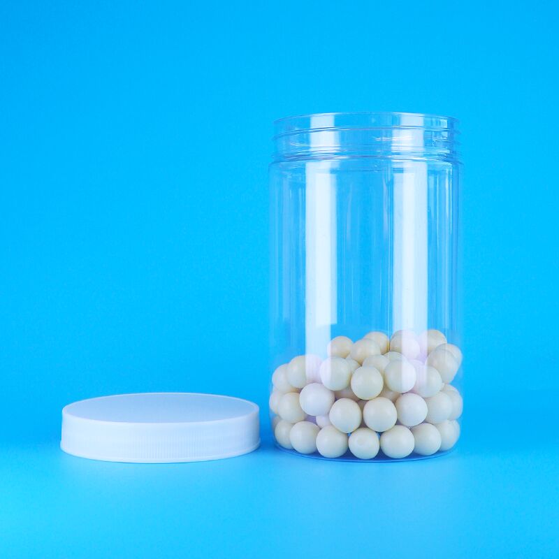 Barattolo trasparente in plastica per snack, economico, usa e getta, per alimenti, sano, per confezionare caramelle, arachidi, mandorle, noci