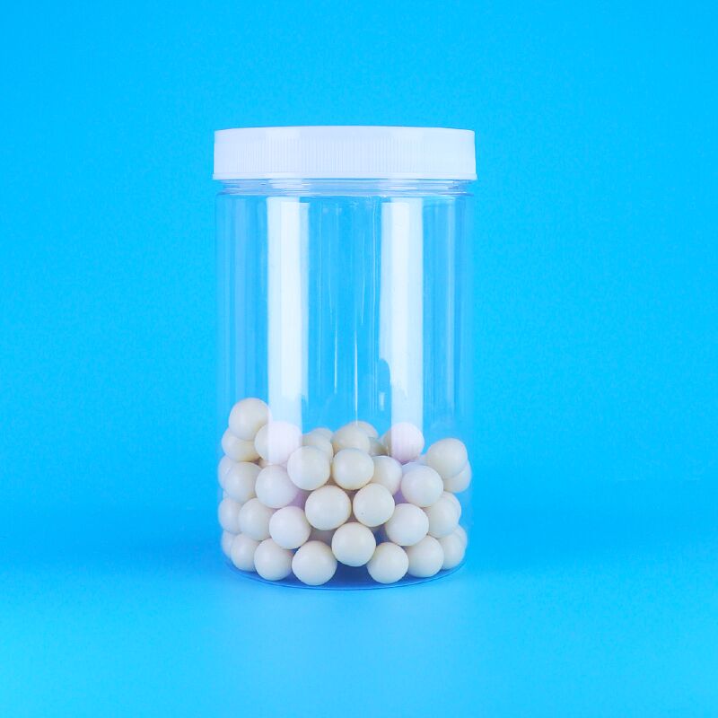 Barattolo trasparente in plastica per snack, economico, usa e getta, per alimenti, sano, per confezionare caramelle, arachidi, mandorle, noci