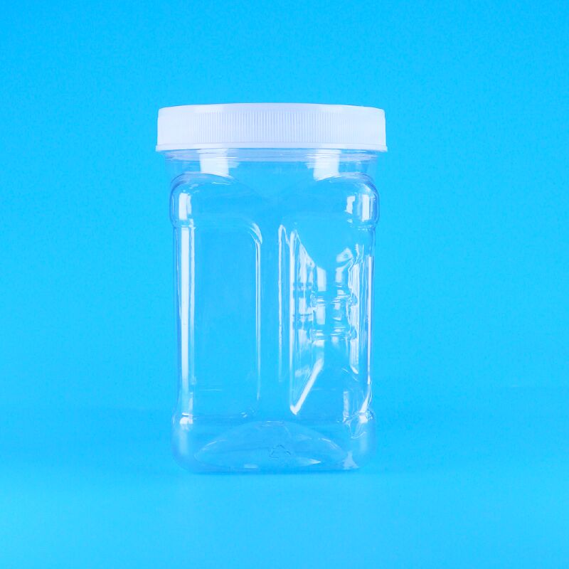 Biscotti Emon Slice Cranberry Calamari Essiccati PET Coperchi a Vite Trasparenti Barattoli con Presa per Alimenti