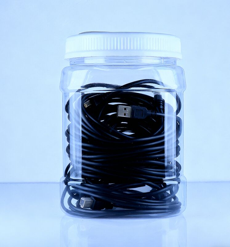 Bene di sigillamento di plastica PET a forma quadrata barattolo trasparente pasticceria di Yam cinese riempimento biscotto chiusura a vite