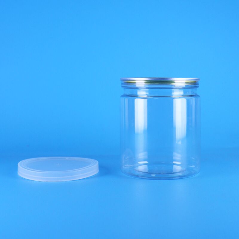 250 ml Vaso PET ermetico con coperchio facile da aprire per popcorn e purè di patate Vaso di imballaggio in plastica