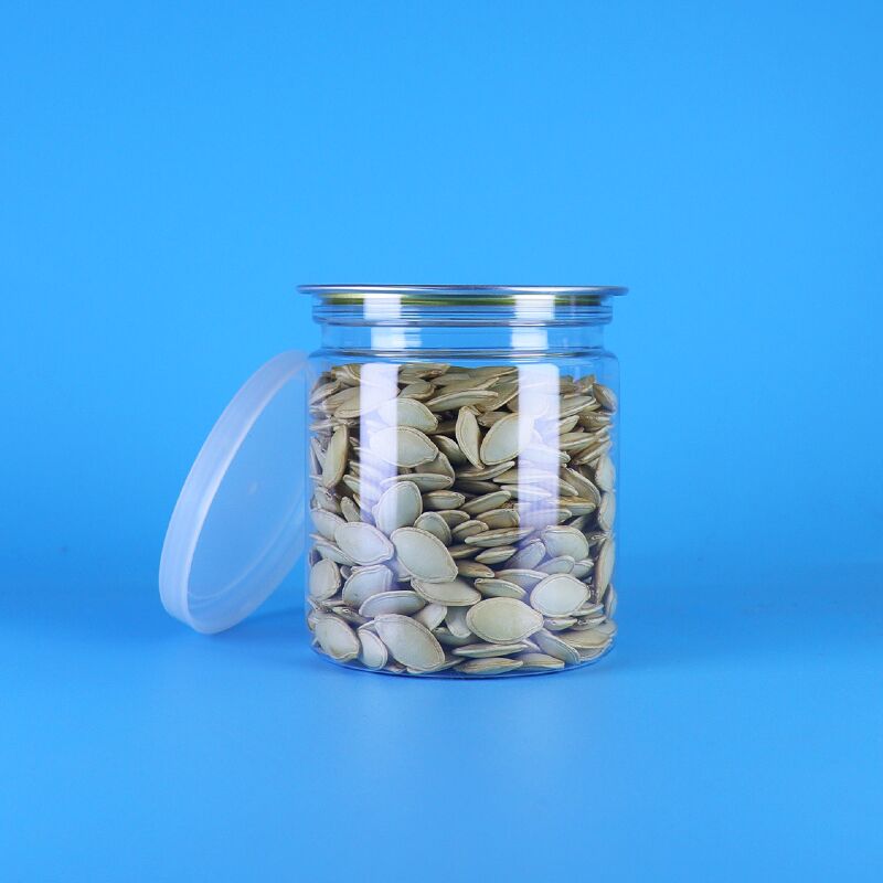 250 ml di PET a tenuta stagna con coperchio facile da aprire, di plastica, pesche in scatola, piselli di prosciutto