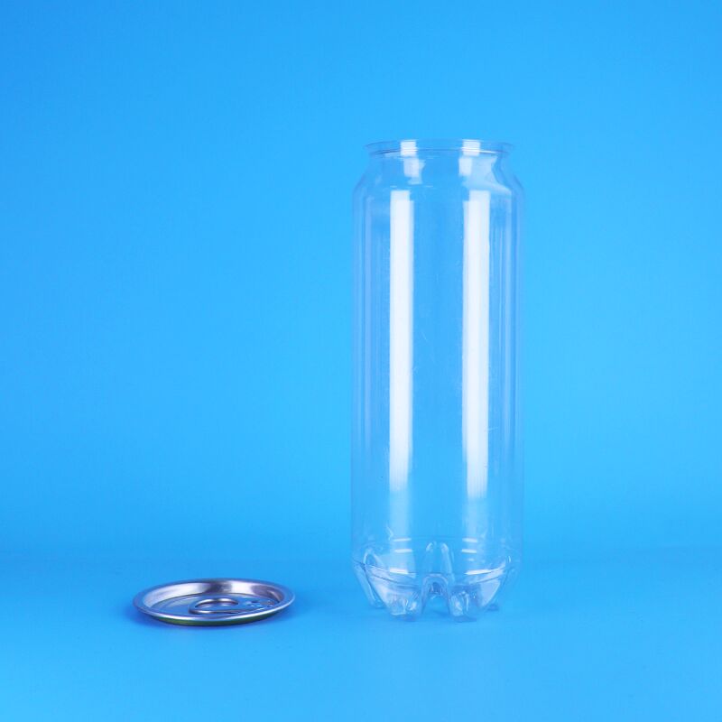 Bottine di plastica personalizzate per alimenti PET Bicarbonato di sodio Mike Tè verde può facilmente aprire il coperchio