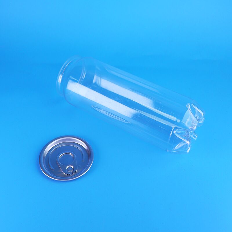 Bottine di plastica personalizzate per alimenti PET Bicarbonato di sodio Mike Tè verde può facilmente aprire il coperchio