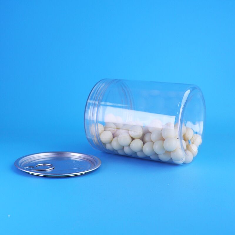 Barattolo in plastica PET senza BPA a prova di perdite con design personalizzato per conservazione e confezionamento di alimenti