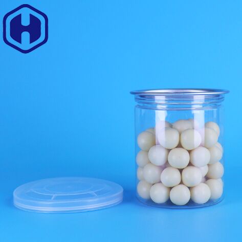 Contenitore di plastica in PET senza BPA da 220 ml con coperchio facile da aprire per imballaggi di prodotti ittici