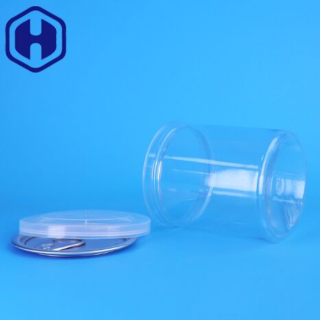 Contenitore di plastica in PET senza BPA da 220 ml con coperchio facile da aprire per imballaggi di prodotti ittici