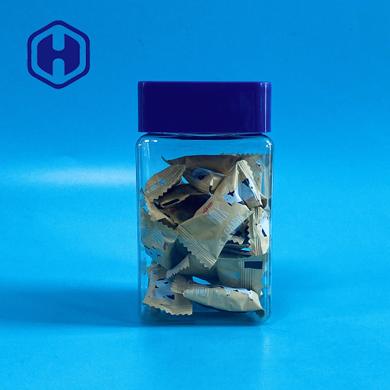 barattolo di plastica della prova della perdita 16oz per i bastoni secchi del formaggio del manzo del pesce del filo di seta della carne