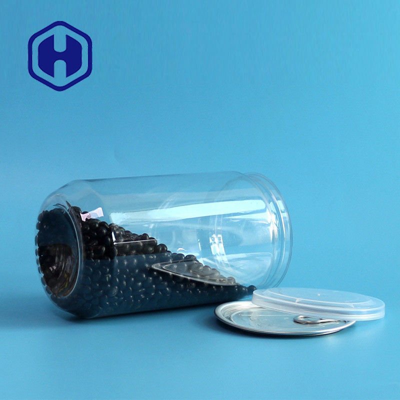 popcorn crudo organico diritto dei fagioli delle arachidi 307# delle latte di plastica della radura di 30.7oz 900ml