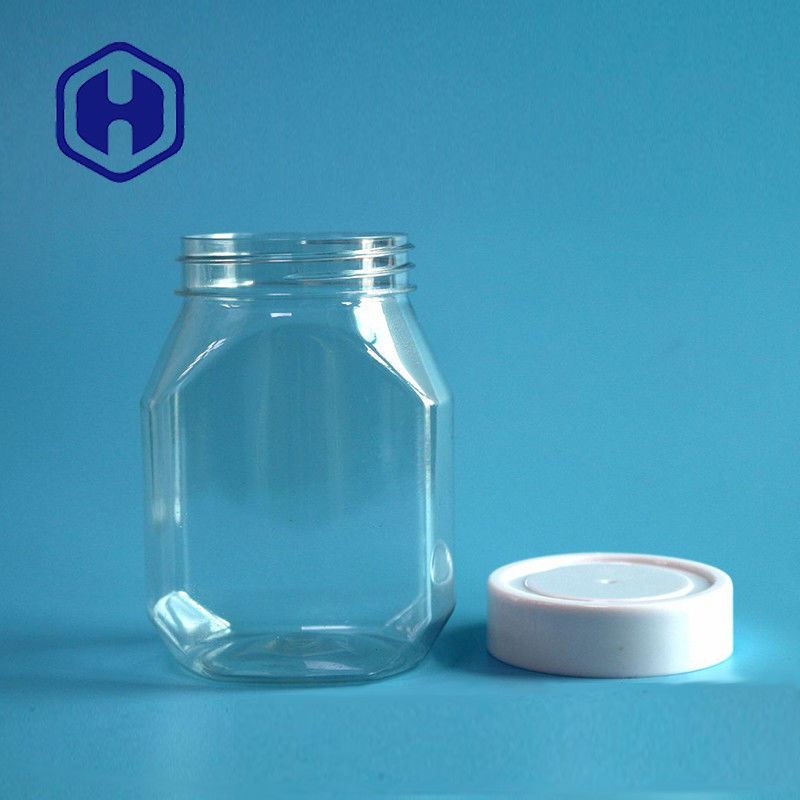 Colore trasparente di 390ml 13oz del barattolo di plastica non tossico del burro di arachidi