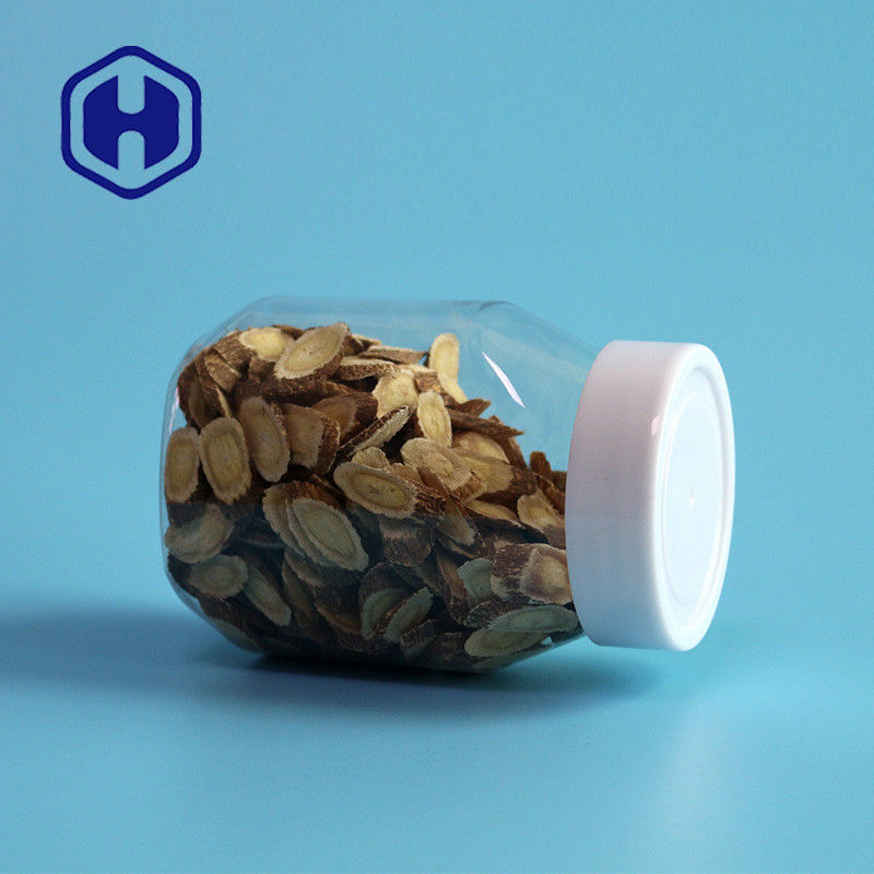 Colore trasparente di 390ml 13oz del barattolo di plastica non tossico del burro di arachidi