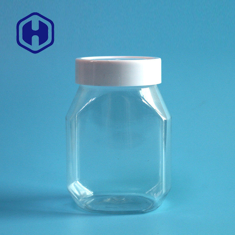 Colore trasparente di 390ml 13oz del barattolo di plastica non tossico del burro di arachidi