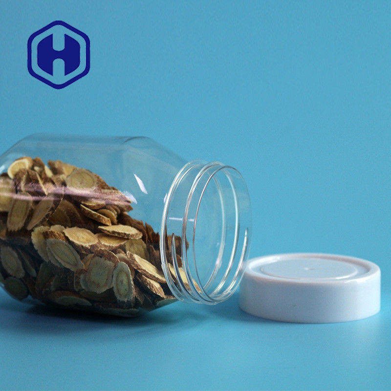 Colore trasparente di 390ml 13oz del barattolo di plastica non tossico del burro di arachidi