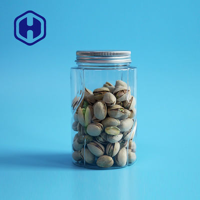 barattolo vuoto 360ml di imballaggio di plastica di altezza di 116mm intorno al coperchio a vite di alluminio