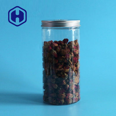 Ampia bocca parteggiata diritta 750ml delle caramelle della pasta del barattolo vuoto di imballaggio di plastica