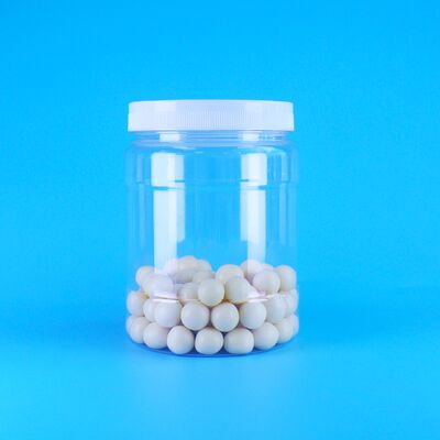 Infissi a tenuta stagna PET trasparente di plastica Caffè Dolci Sandwich di Noce Biscotti Crispy Arachidi Barattoli Tappo