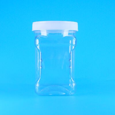 Biscotti Emon Slice Cranberry Calamari Essiccati PET Coperchi a Vite Trasparenti Barattoli con Presa per Alimenti