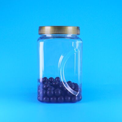 PET trasparente tappeto marrone di plastica di qualità alimentare Lollopop di mandorla Bottone di jackfruit secco