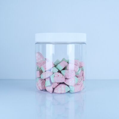 Conservatorio alimentare di qualità superiore biscotti dolci noccioline imballaggio alla rinfusa barattoli in PET con tappo a vite