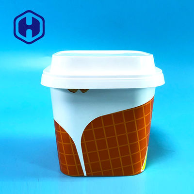 Vasetti IML da 22oz per Cacao Nocciolato Congelato, Mango, Arachidi, Burro Corpo al Karité